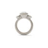 3 Stone Cup Ring