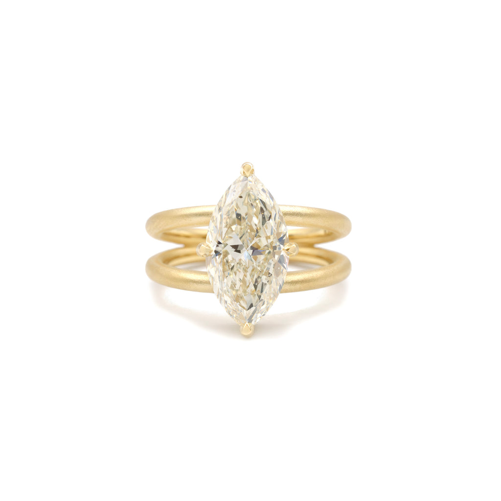 3ct Marquise Split Shank Ring
