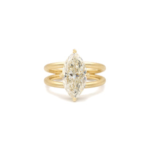 3ct Marquise Split Shank Ring