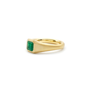 Lynne Ring featuring Natural Columbian Emerald