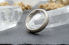 5mm Oval Tube Band in White