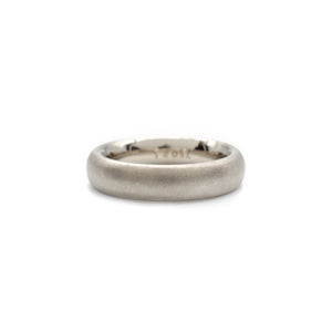 5mm Oval Tube Band in White