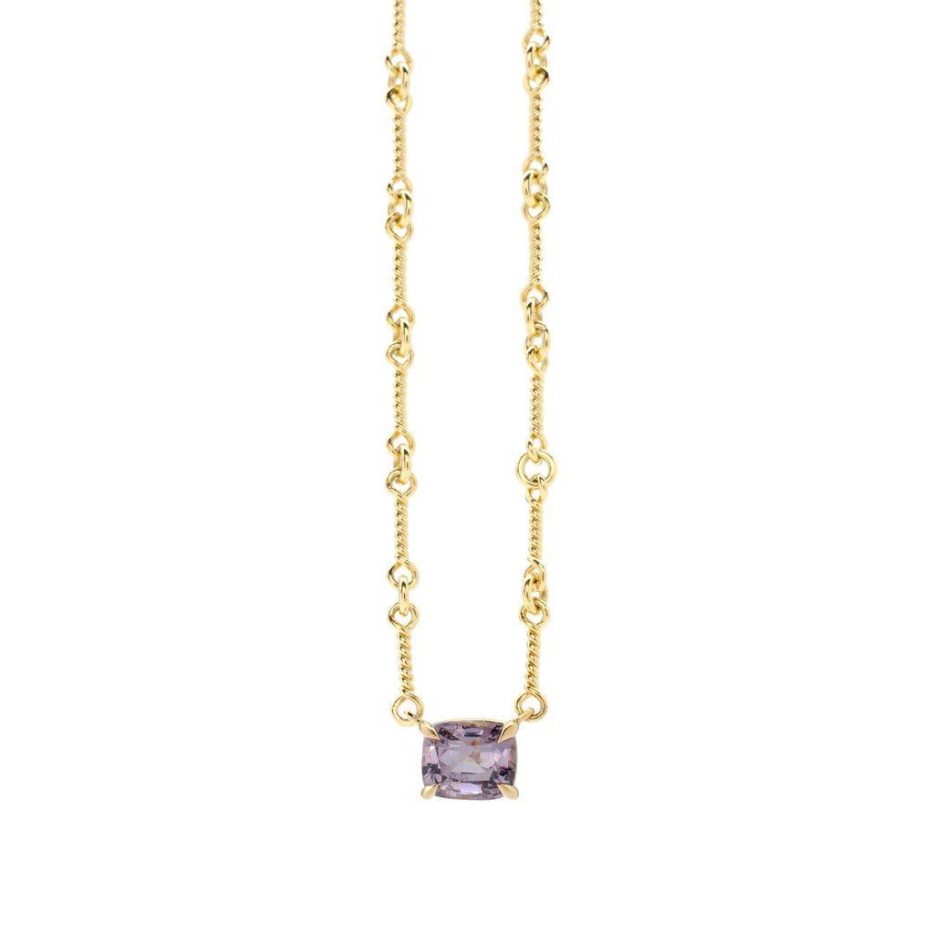 Lilac Spinel Everyday Necklace