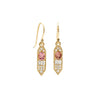 Peach Celina Dangles