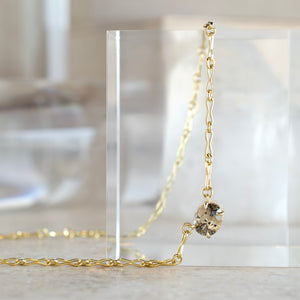 Golden Sapphire Everyday Necklace