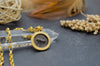 18mm Ancient Coin with Bee