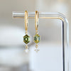 Yellow Green Sapphire Nerissa Drops