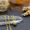 Twisted Infiniti with Diamond Ball Charm