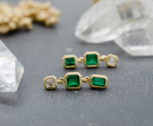 Emerald and Diamond Eve Drops