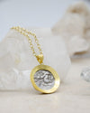 19mm Ancient Coin with Dolphin