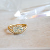 1.5ct Pear Wave Solitaire