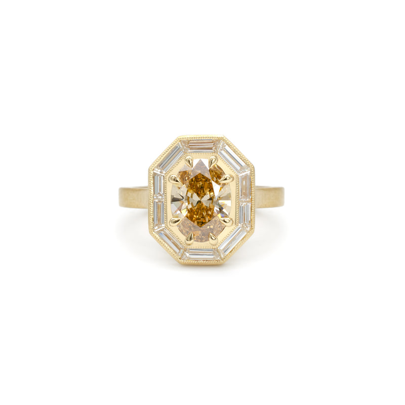Champagne Louisa Ring