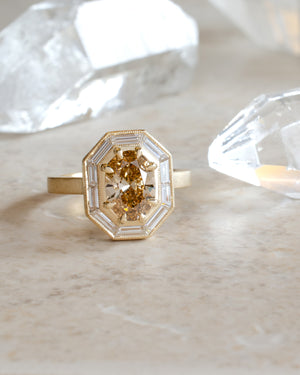 Champagne Louisa Ring