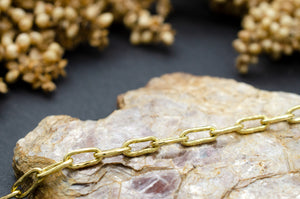 Hammered Link Bracelet