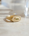 Sapphire Mod Signet Ring