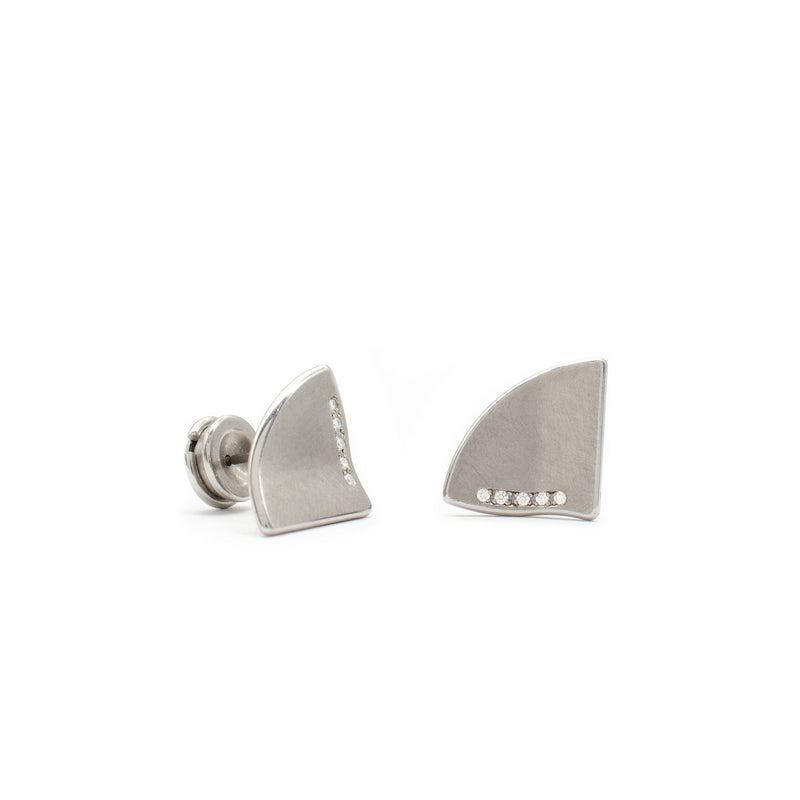 Diamond Pave Alpenshark Earrings