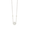 Round Pavé Necklace