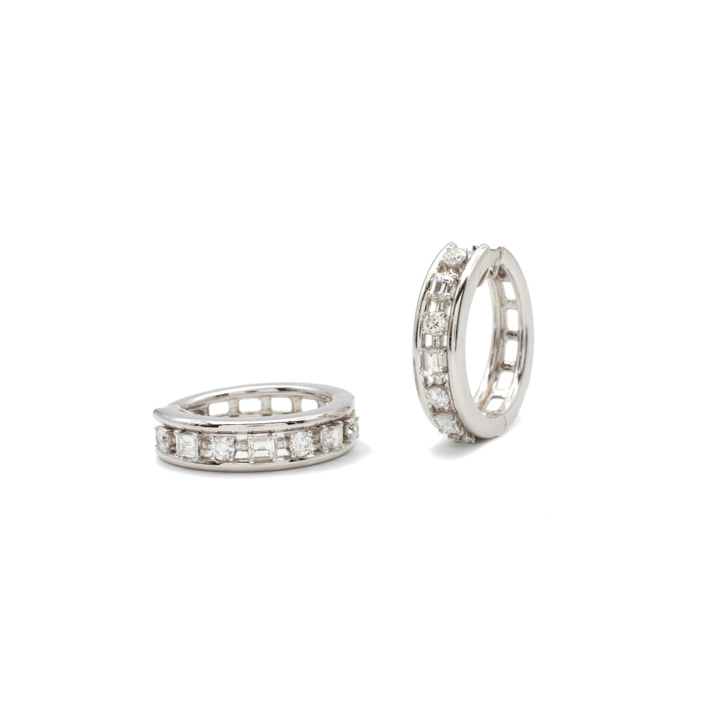 16mm Mixed Diamond Hoops