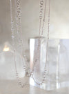 37 Inch Diamond Necklace White