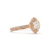 .70ct Scalloped Halo