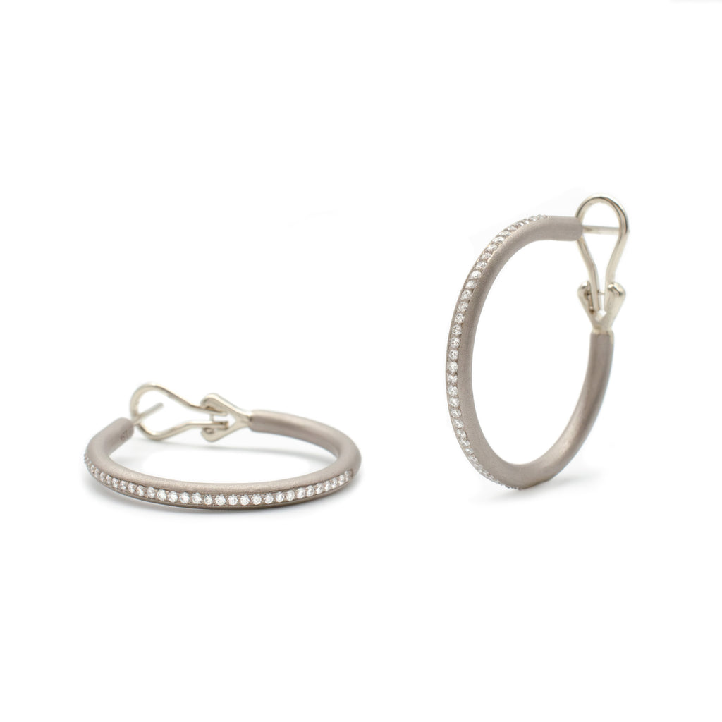 27mm Diamond Sasha Hoops