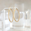 35mm Diamond Sasha Hoops