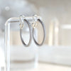 27mm Diamond Sasha Hoops