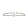 Platinum Mini Bell Bracelet
