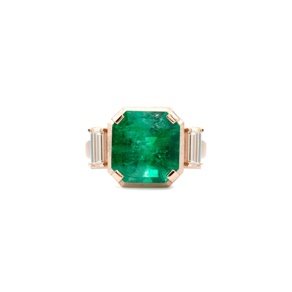 5.5ct Emerald Eve Ring