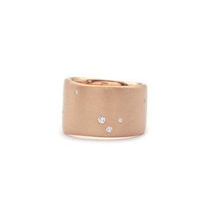 Galaxy Pebble Band in Rose