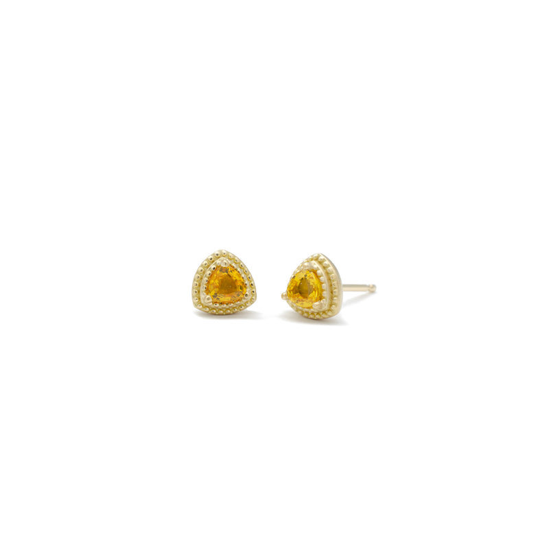 Yellow Sapphire Suzy Studs