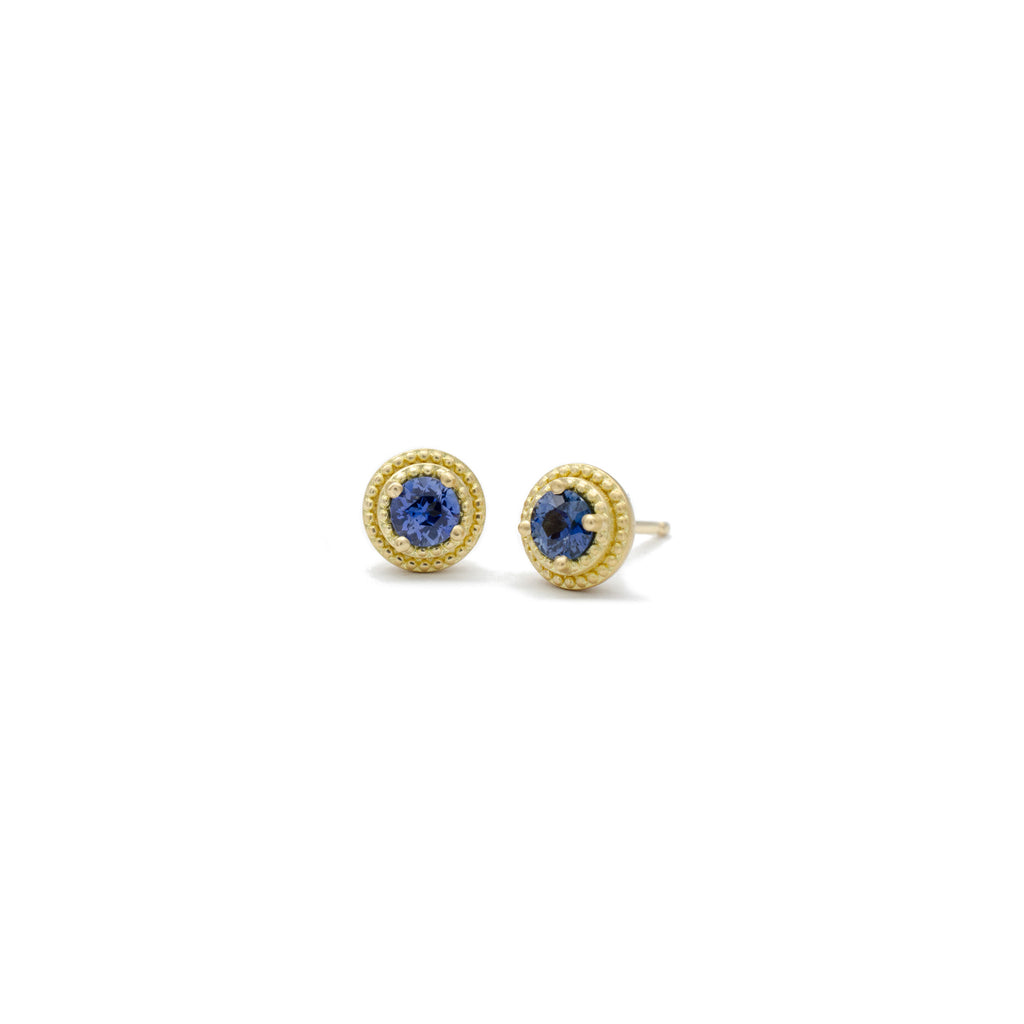 Blue Sapphire Suzy Studs