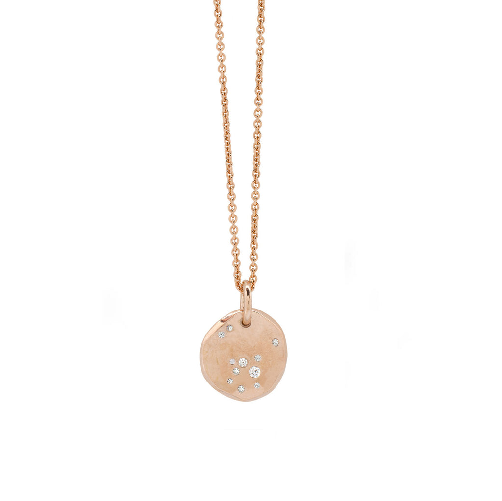 0.14ctw 17mm Galaxy Pendant
