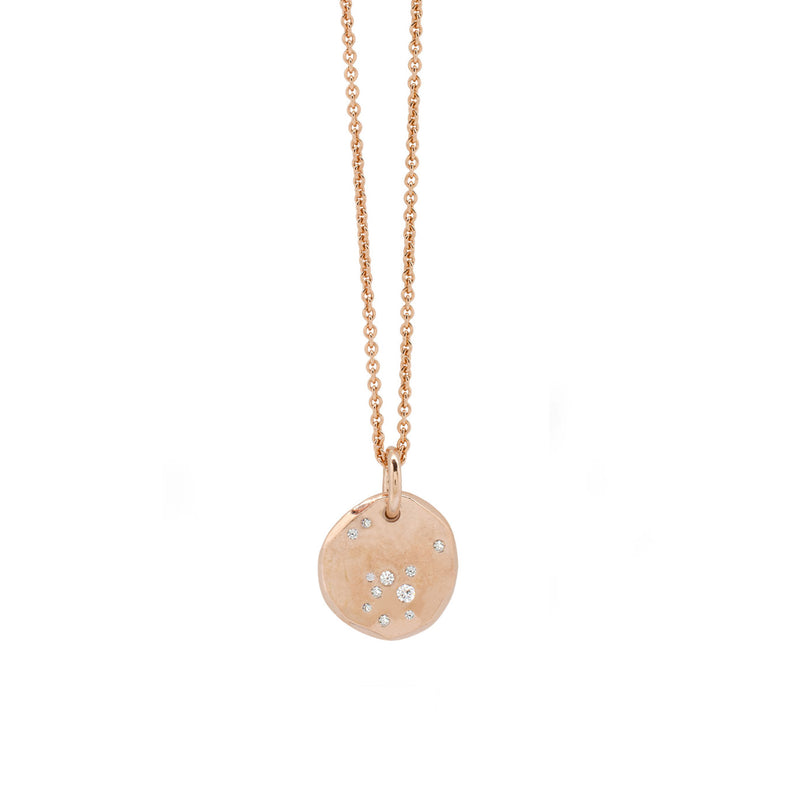 0.14ctw 17mm Galaxy Pendant