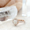.70ct Scalloped Halo