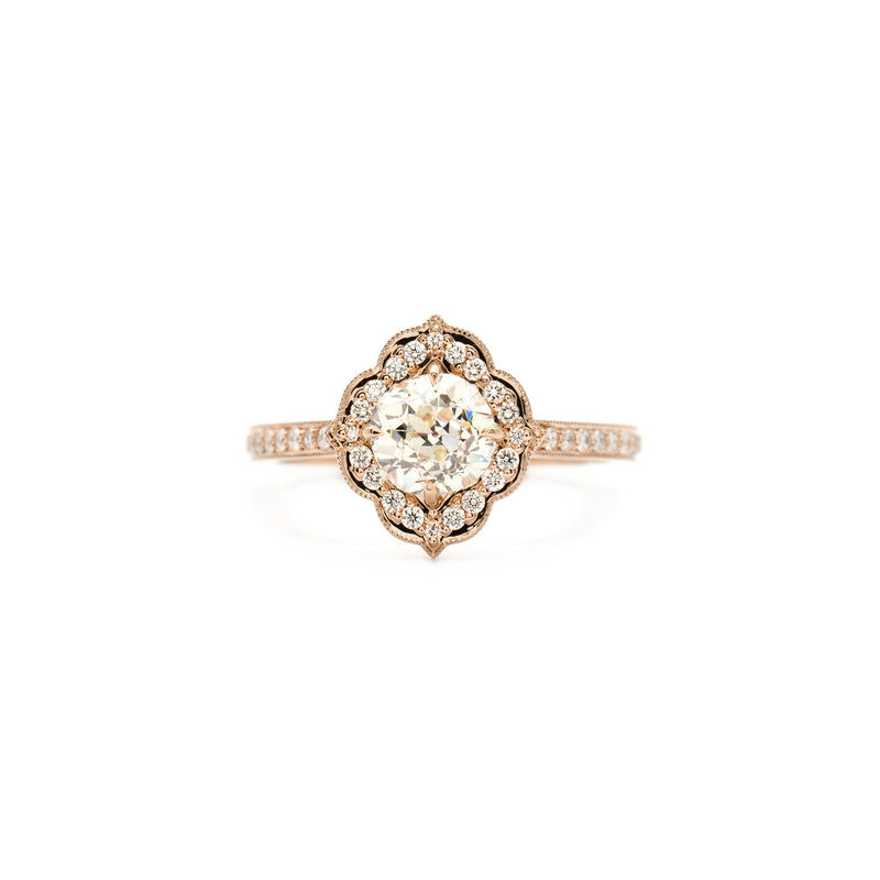 .70ct Scalloped Halo