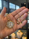 27mm Ancient Coin with Owl of Athena