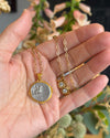 20mm Ancient Coin with Equestrian & Roma