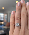 1.13ct Round Wave Solitaire