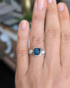 3 Stone Cup Ring