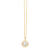 1.83 Moonstone F Bezel Pendant