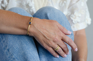 Sapphire Bell Bracelet