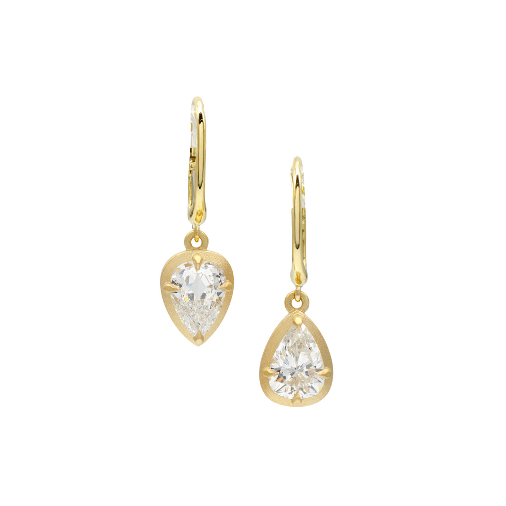 F Bezel Diamond Drops