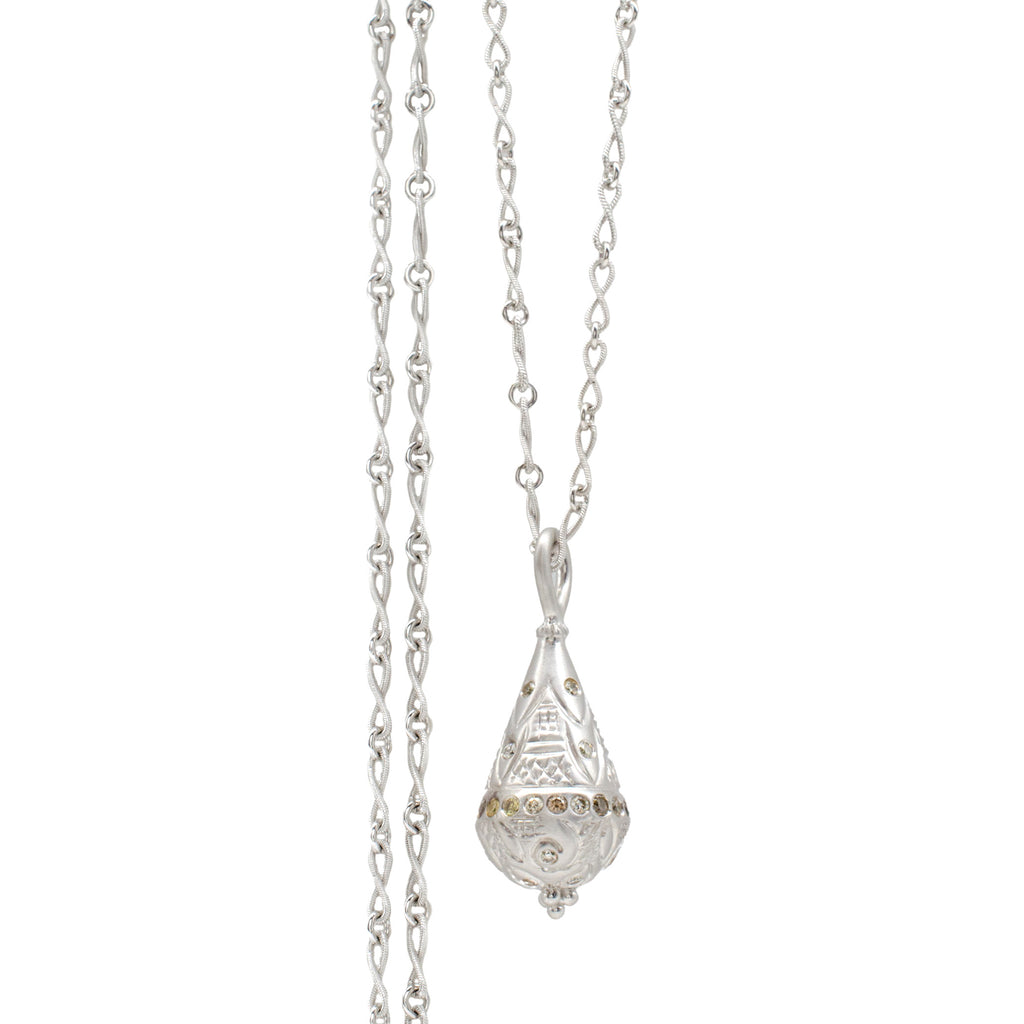 Wish Pendant with Twisted Infiniti Chain