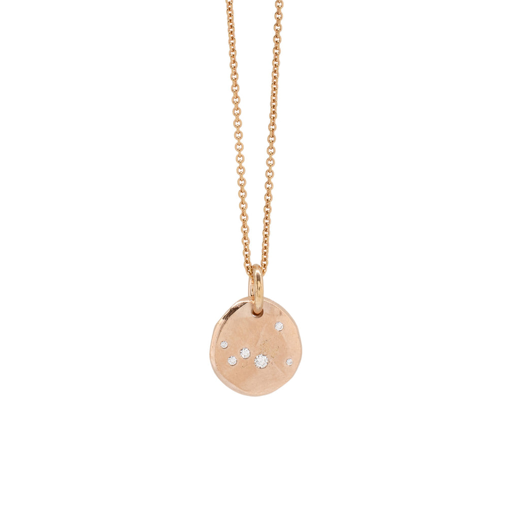 .075ct 13mm Galaxy Pendant