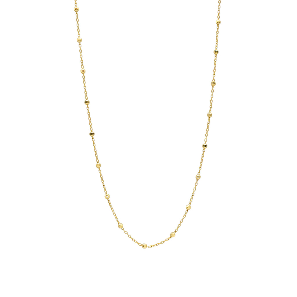 1.7mm Beaded Cable Chain