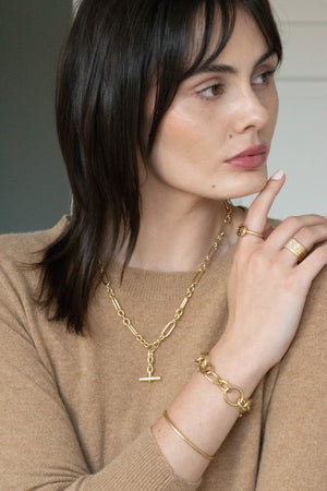 Hammered Bangle