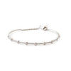 Bezel Pave Diamond Bracelet