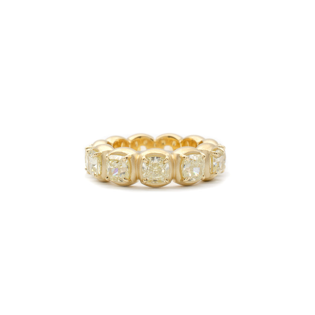 Yellow Diamond Eternity Ring