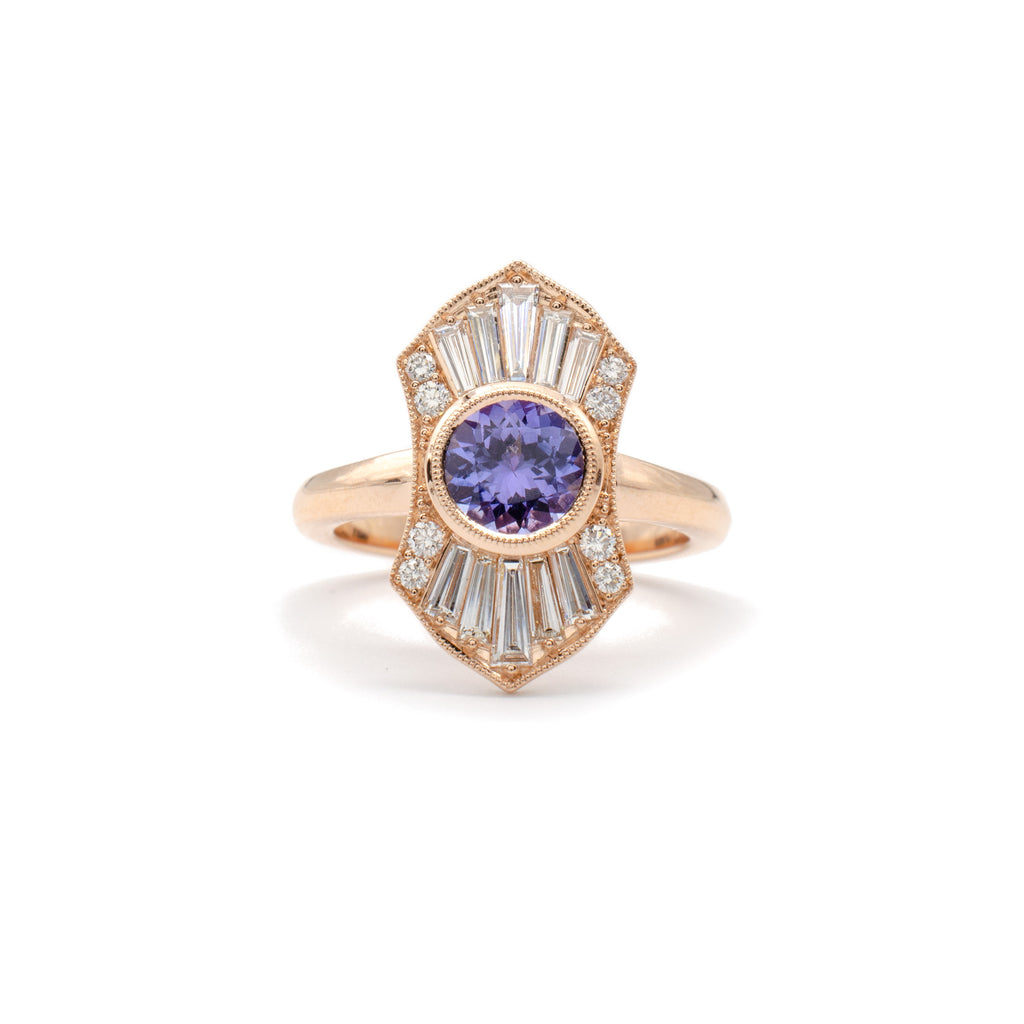 Tanzanite Nymph Ring